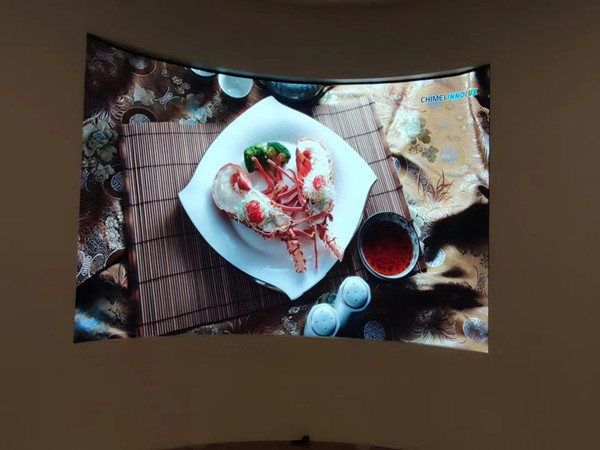 四川室内P2.5弧形LED屏